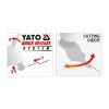 YATO YT-34683 Fűrészlap multifunkciós géphez 10 mm bimetál