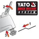 YATO YT-34701 Fűrészlap multifunkciós géphez 100 mm bimetál-titán-nitrid