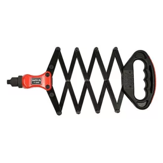   YATO YT-36060 Harmónikás popszegecsfogó 250-810 mm (2,4-6,4 mm)