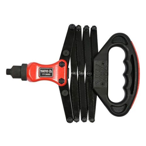 YATO YT-36060 Harmónikás popszegecsfogó 250-810 mm (2,4-6,4 mm)