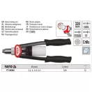 YATO YT-36092 Popszegecsfogó karos 328 mm (3,2-6,4 mm)