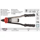 YATO YT-36095 Popszegecsfogó karos 380 mm (2,4-6,4 mm) CrMo pofa
