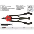 YATO YT-36125 Szegecsanyahúzó 420 mm M3, M4, M5, M6, M8, M10, M12