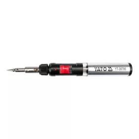   YATO YT-36706 Forrasztópáka készlet 7 részes, bután gáz üzemű (gáz nélkül) Piezo
