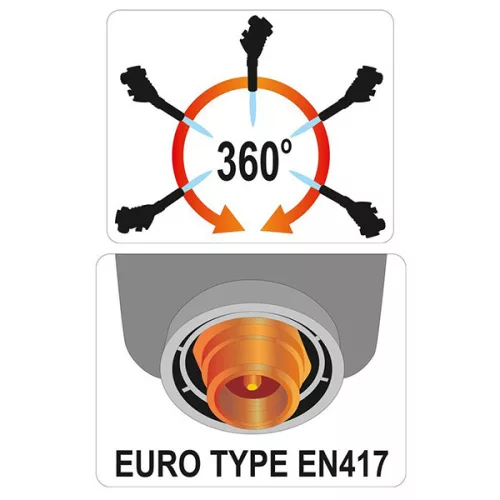 YATO YT-36720 Forrasztó lámpa piezo 1,7 kW
