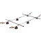 YATO YT-37091 Kézi üveglap szállító keret 6 db tapadó tappanccsal 1600 x 3600 mm, max 150 kg