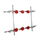 YATO YT-37091 Kézi üveglap szállító keret 6 db tapadó tappanccsal 1600 x 3600 mm, max 150 kg