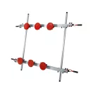 YATO YT-37091 Kézi üveglap szállító keret 6 db tapadó tappanccsal 1600 x 3600 mm, max 150 kg