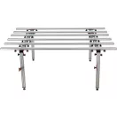 YATO YT-37100 Ősszecsukható állítható rácsos alumínium munkaasztal 1400 x 1800 mm
