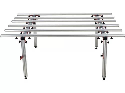 YATO YT-37100 Ősszecsukható állítható rácsos alumínium munkaasztal 1400 x 1800 mm