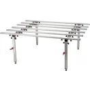 YATO YT-37100 Ősszecsukható állítható rácsos alumínium munkaasztal 1400 x 1800 mm