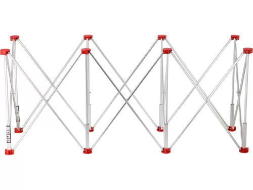 YATO YT-37110 Összecsukható alumínium munkaasztal 8 lábú 1660 x 600 x 730 mm Max 800 kg