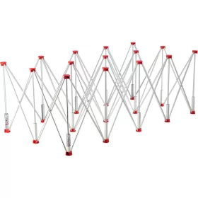   YATO YT-37112 Összecsukható alumínium munkaasztal 15 lábú 2210 x 1130 x 730 mm Max 800 kg