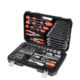  YATO YT-38891 Szerszámkészlet 109 részes 1/4", 1/2" CrV CrMo