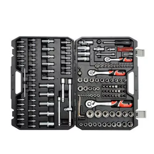 YATO YT-38931 Dugókulcs készlet 173 részes 1/4", 3/8", 1/2" CrV