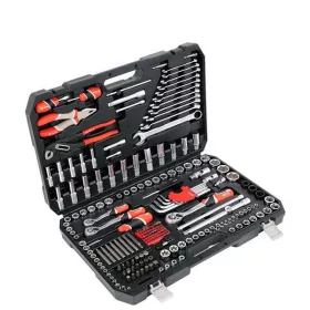   YATO YT-38941 Szerszámkészlet 225 részes 1/4", 3/8", 1/2" CrV CrMo