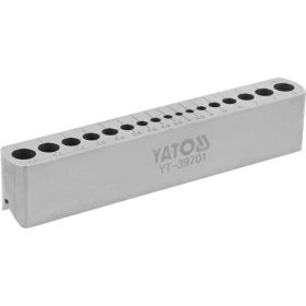 YATO YT-39701 Merőleges fúrósablon 3-9,5 mm