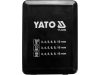 YATO YT-43490 Univerzális fúrókészlet 18 részes (kőzet, fém, fa)