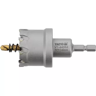 YATO YT-44062 Körkivágó 40 mm TCT bit befogással
