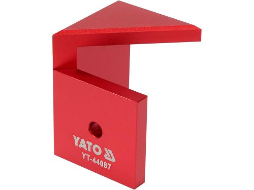 YATO YT-44087 Ács mérősablon 60 x 45 x 45 mm alumínium