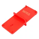 YATO YT-44135 Zsanér fúrósablon 85 x 40 x 22 mm
