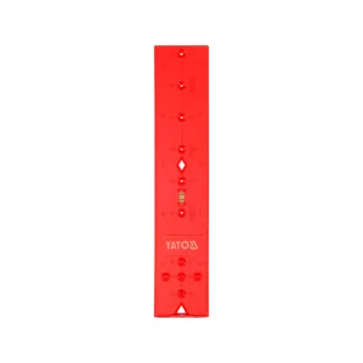   YATO YT-44136 Zsanér fúrósablon 270 x 55 x 3,6 mm libellás