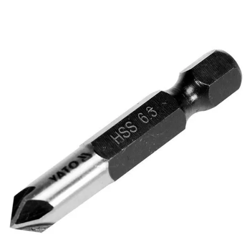 YATO YT-44721 Kúpos süllyesztő fémre 6,3 mm bit befogású HSS