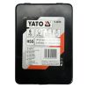 YATO YT-44729 Kúpos süllyesztő készlet fémre 6 részes (6,3-8,3-10,4-12,4-16,5-20,5 mm) bit befogású HSS