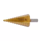 YATO YT-44740 Lépcsős fúró 6-38 mm 12 lépcsős HSS titán-nitrid
