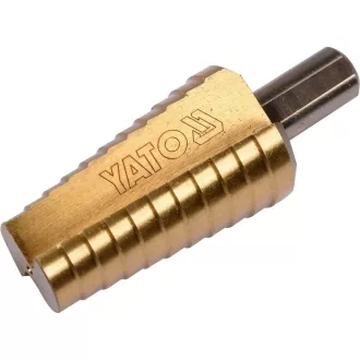   YATO YT-44747 Lépcsős fúró 20-30 mm 11 lépcsős HSS titán-nitrid