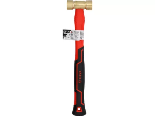 YATO YT-45291 Sárgaréz kalapács 300 g üvegszálas nyél