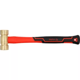 YATO YT-45293 Sárgaréz kalapács 800 g üvegszálas nyél