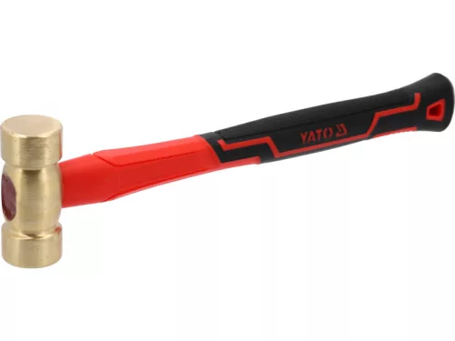 YATO YT-45293 Sárgaréz kalapács 800 g üvegszálas nyél