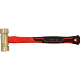 YATO YT-45294 Sárgaréz kalapács 1000 g üvegszálas nyél