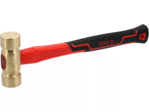 YATO YT-45294 Sárgaréz kalapács 1000 g üvegszálas nyél