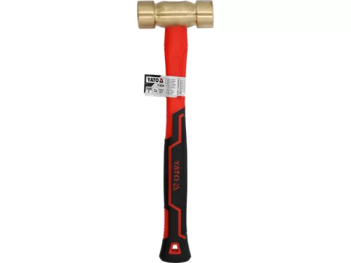 YATO YT-45294 Sárgaréz kalapács 1000 g üvegszálas nyél