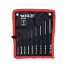 YATO YT-47123 Gömbfejű csapszegkiütő készlet 9 részes