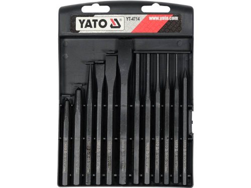 YATO YT-4714 Laposvágó, lyukasztó és csapszegkiütő készlet 12 részes