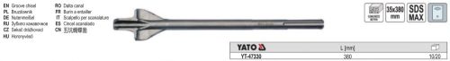 YATO YT-47330 Horonyvésőszár 35 x 380 mm SDS-Max