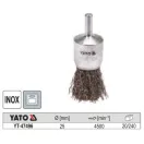 YATO YT-47496 Csapos ecsetkefe 25 mm inox