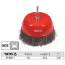 YATO YT-47511 Csapos fazékkefe 100 mm inox