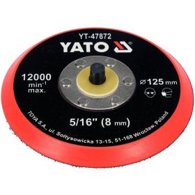 YATO YT-47872 Tépőzáras gumitányér 125 mm 5/16"