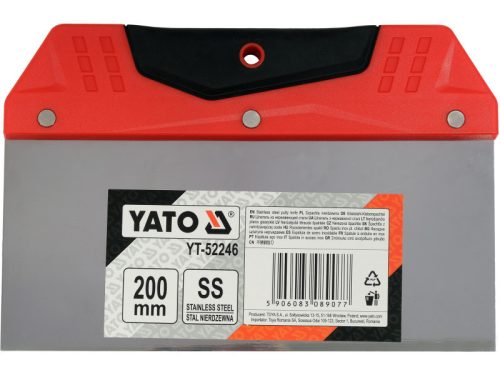 YATO YT-52246 Japán spakli 200 mm inox