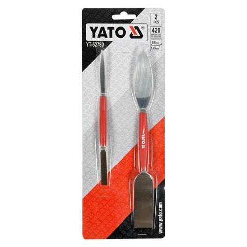 YATO YT-52780 Kétoldalas spakli készlet 2 részes
