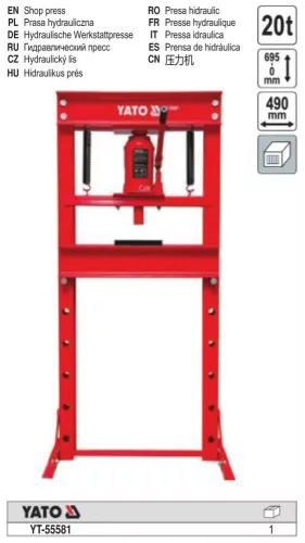 YATO YT-55581 Hidraulikus prés 20T