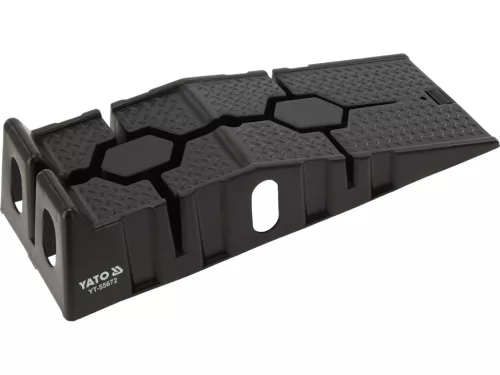YATO YT-55672 Autórámpa készlet PP műanyag teherbírás 2 x 1,5T (3T) fekete 2 db/csomag
