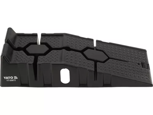 YATO YT-55672 Autórámpa készlet PP műanyag teherbírás 2 x 1,5T (3T) fekete 2 db/csomag
