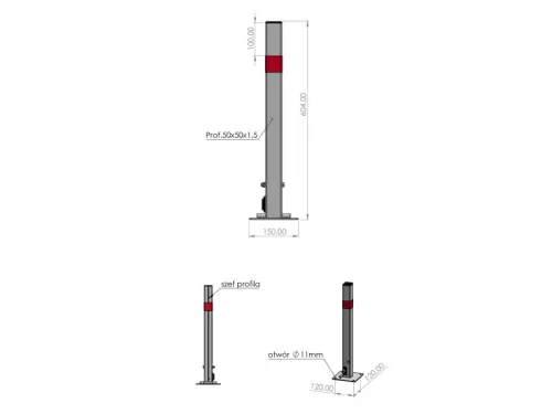 YATO YT-55756 Parkolásgátló zárral