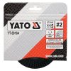 YATO YT-59164 Ráspolykorong közepes #2 115 x 22,2 mm