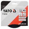 YATO YT-59169 Ráspolykorong közepes #2 125 x 22,2 mm